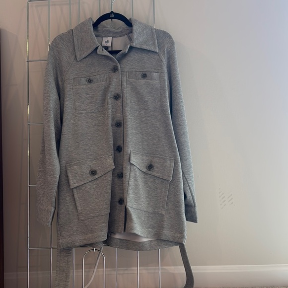 CAbi Jackets & Blazers - CAbi Grab & Go Trench Gray